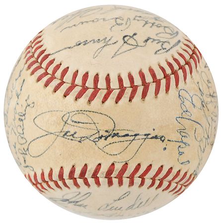 Lot #1442 NY Yankees Baseball - Image 1