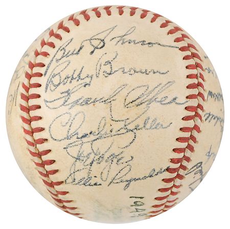 Lot #1442 NY Yankees Baseball - Image 5