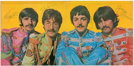 Lot #895 Beatles Signed Sgt. Pepper Album - Image 1