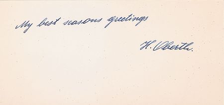 Lot #567 Hermann Oberth - Image 1