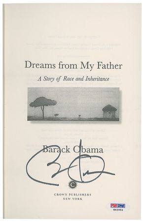 Lot #164 Barack Obama Book - Image 1