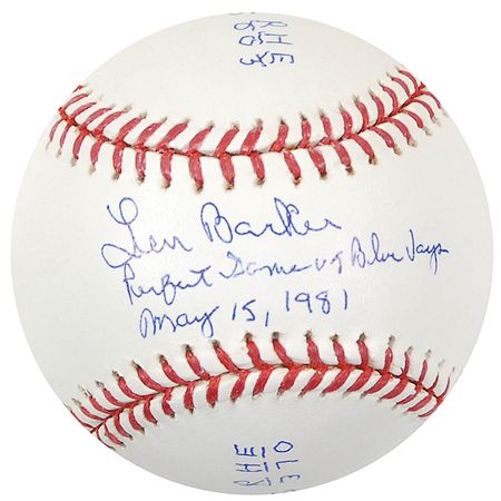 Lot #1469 Len Barker - Image 1