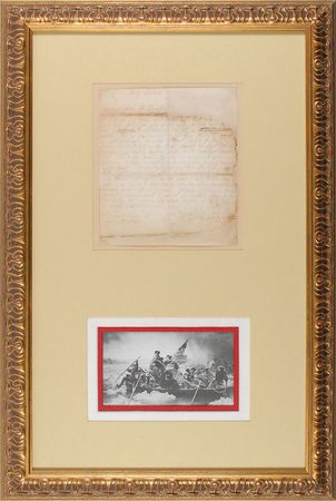 Lot #1 George Washington: In search of two runaway