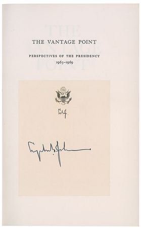 Lot #113 Lyndon B. Johnson Book - Image 1