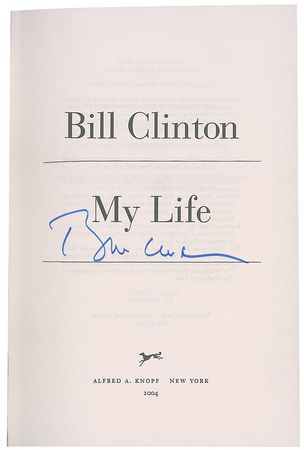 Lot #153 Bill Clinton Book - Image 1