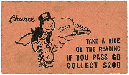 Lot #360 Charles B. Darrow: Chance card from the Monopoly inventor - Image 2