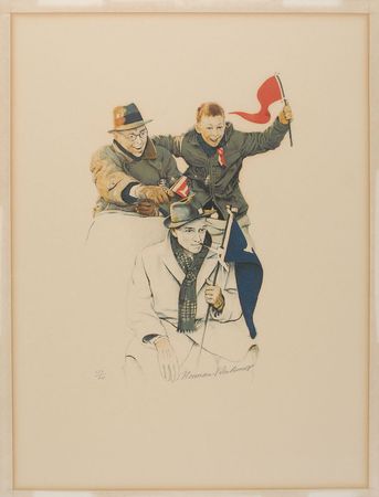 Lot #713 Norman Rockwell: Rockwell’s limited edition ‘School Days’ portfolio - Image 3