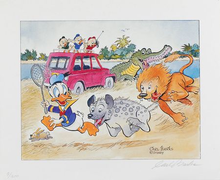 Lot #842 Carl Barks Print - Image 1