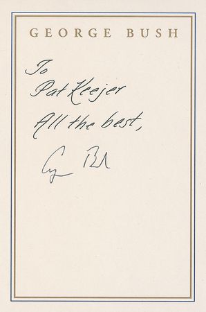 Lot #152 George and George W. Bush Bookplates - Image 2