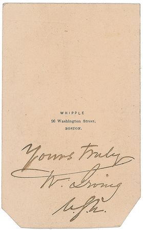 Lot #524 Washington Irving - Image 1