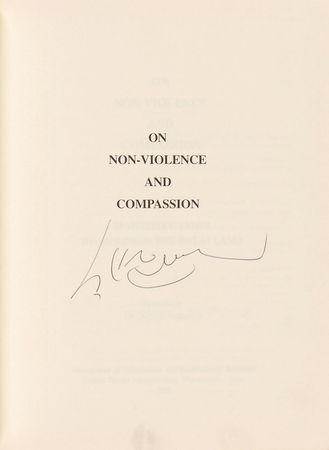 Lot #358 Dalai Lama Book - Image 1