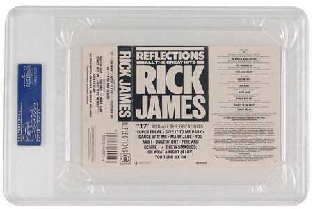 Lot #1074 Rick James Cassette Cover - Image 2
