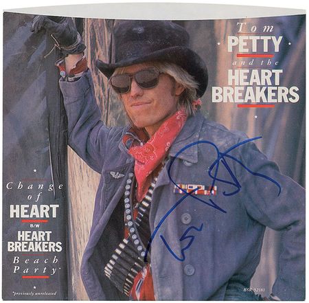 Lot #1121 Tom Petty and the Heartbreakers 45 RPM Record Sleeve - Image 1