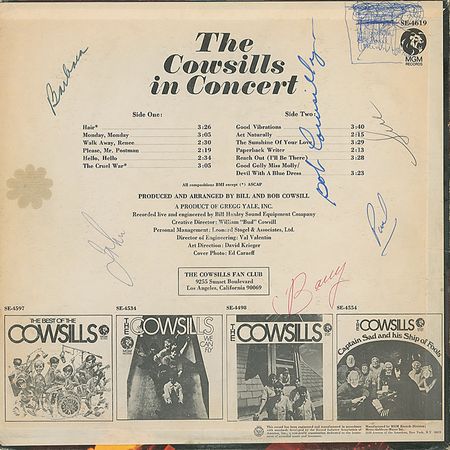 Lot #1008 The Cowsills Album - Image 1