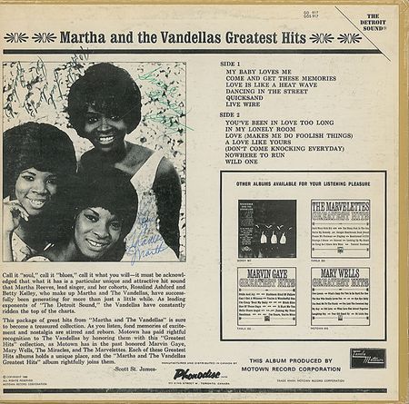 Lot #1105 Martha and the Vandellas Album - Image 1