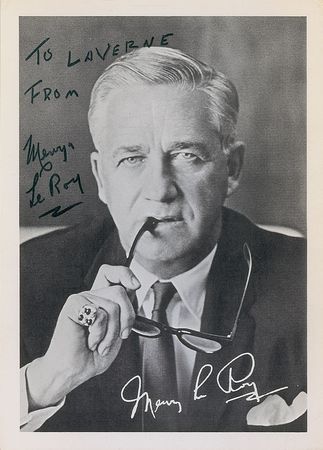 Lot #1420 Wizard of Oz: Mervyn LeRoy Signed Photograph and Typed Letter Signed - Image 1