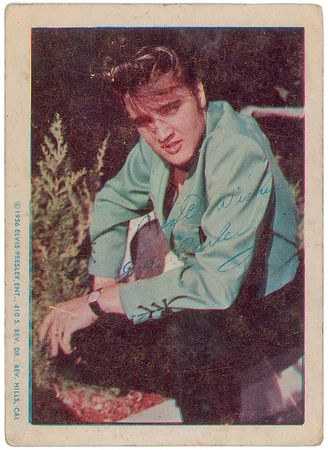 Lot #950 Elvis Presley: Nicely signed portrait from Presley’s breakout year - Image 2