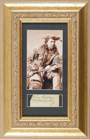 Lot #207 William F. ‘Buffalo Bill’ Cody Signature - Image 1
