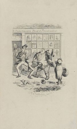 Lot #701 Frederick W. Pailthorpe: Wonderful original artwork from the sought-after British artist, depicting three different scenes from Dickens’s masterpieces - Image 2