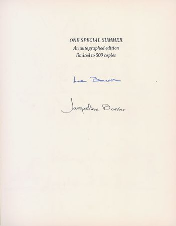 Lot #97 Jacqueline Kennedy: Limited edition of the Bouvier sisters’ European tour - Image 1