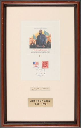 Lot #887 John Philip Sousa Signature - Image 1