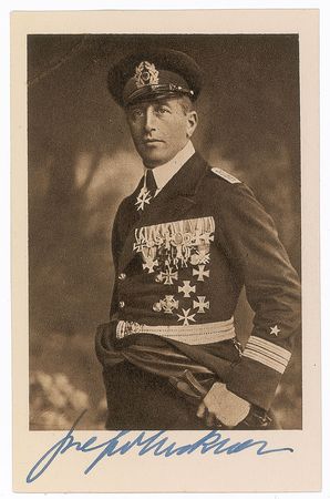 Lot #528 Felix von Luckner Signed Photographs - Image 2