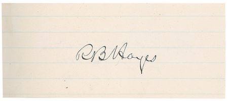 Lot #292 Notables: 1870s album including Samuel L. Clemens, Rutherford B. Hayes, Oliver Wendell Holmes, and 30 others - Image 2