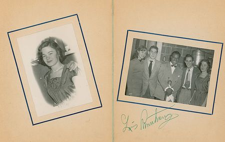 Lot #974 Louis Armstrong Souvenir Photograph Folder - Image 1