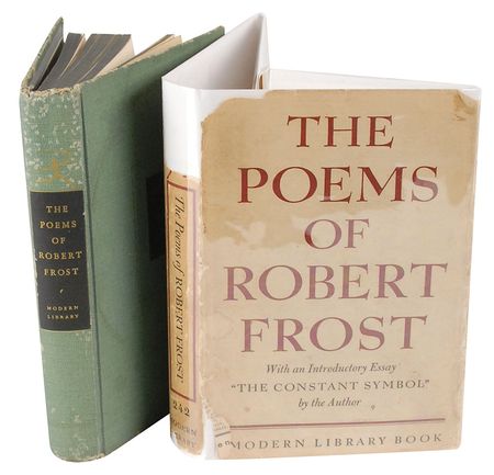 Lot #679 Robert Frost: Accentuating his book with a line from Mending Wall - Image 2