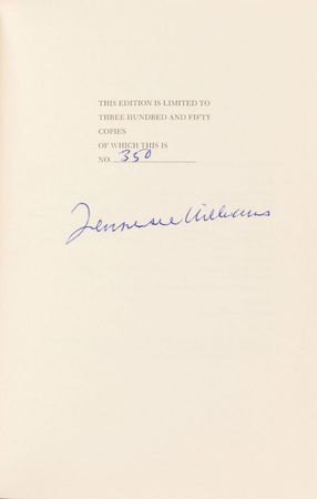 Lot #755 Tennessee Williams Book - Image 1