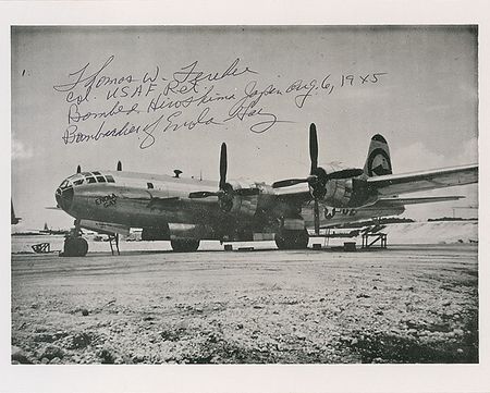 Lot #511 Enola Gay: Paul Tibbets - Image 1