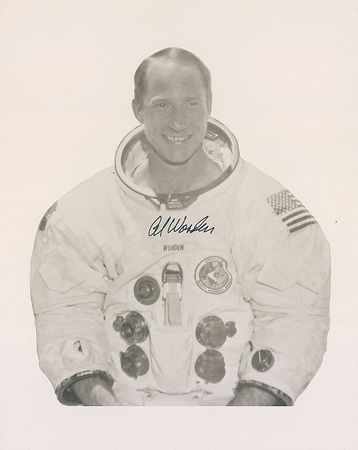 Lot #649 Al Worden Signed Photographs - Image 1