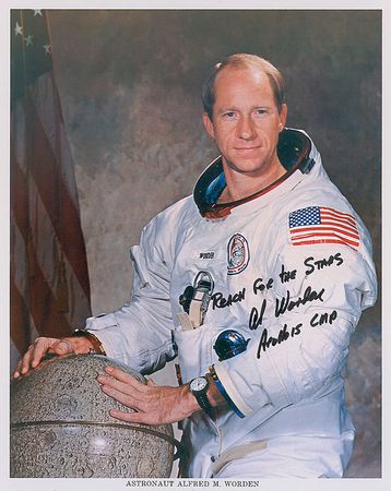 Lot #649 Al Worden Signed Photographs - Image 2