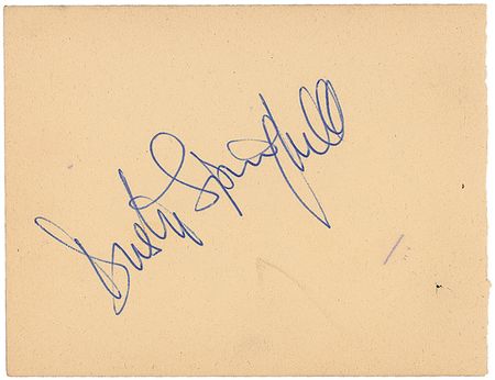 Lot #1096 Little Richard and Dusty Springfield Signatures - Image 2