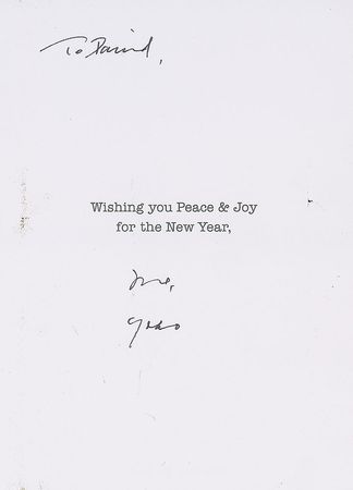 Lot #1115 Yoko Ono Greeting Card - Image 1