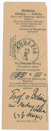 Lot #324 Emil Adolf von Behring: The first Nobel laureate in medicine - Image 1