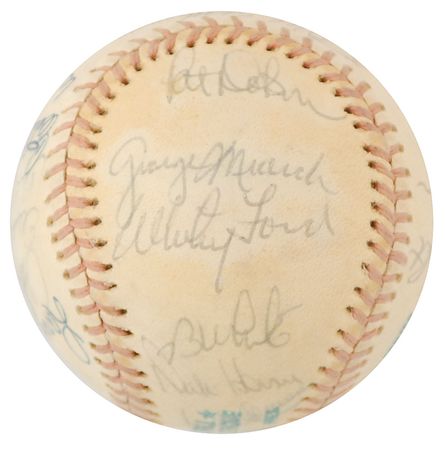 Lot #1445 NY Yankees Baseball - Image 3