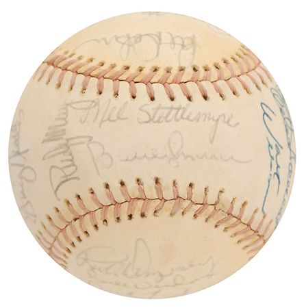 Lot #1445 NY Yankees Baseball - Image 5