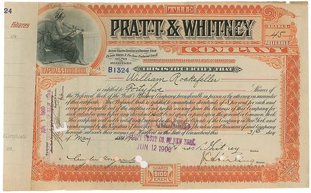 Lot #429 Francis A. Pratt and Amos Whitney Signed Documents - Image 2