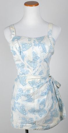 Lot #99 Jacqueline Kennedy: Jackie’s butterfly-print bathing suit from the Robert White collection - Image 1