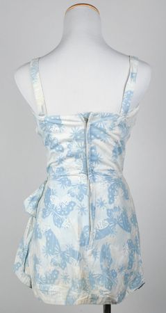 Lot #99 Jacqueline Kennedy: Jackie’s butterfly-print bathing suit from the Robert White collection - Image 2