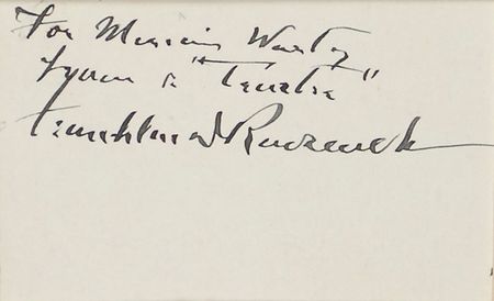 Lot #77 Franklin D. Roosevelt Signature - Image 2