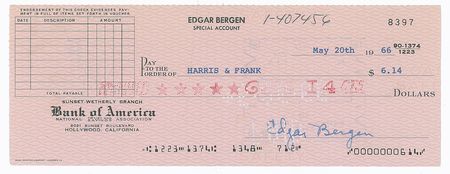 Lot #1253 Edgar Bergen - Image 2
