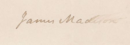 Lot #10 James Madison: America’s British envoy to receive a supporter during a European visit - Image 2