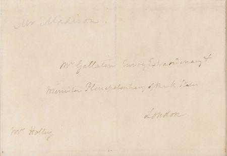 Lot #10 James Madison: America’s British envoy to receive a supporter during a European visit - Image 3
