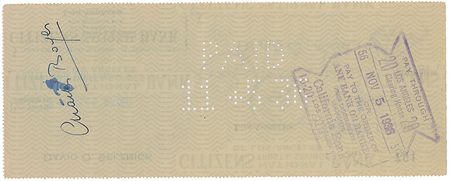 Lot #1388 David O. Selznick and Charles Boyer: The iconic producer cuts a check to Charles Boyer - Image 2