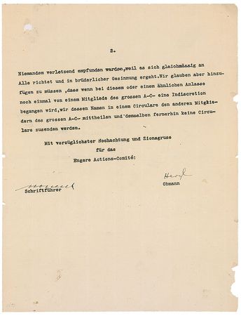 Lot #251 Theodor Herzl Typed Letter Signed - Image 2