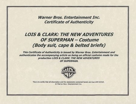 Lot #694 Superman Lois and Clark: Dean Cain - Image 4