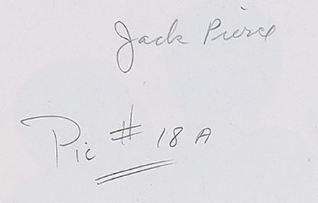 Lot #413 Boris Karloff: Jack Pierce - Image 2