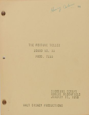 Lot #546 Zorro: Henry Calvin - Image 1